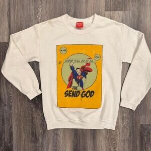 Steve-Will-Do-It Nelk Boys Full Send Crew‎ Neck Sweatshirt Small